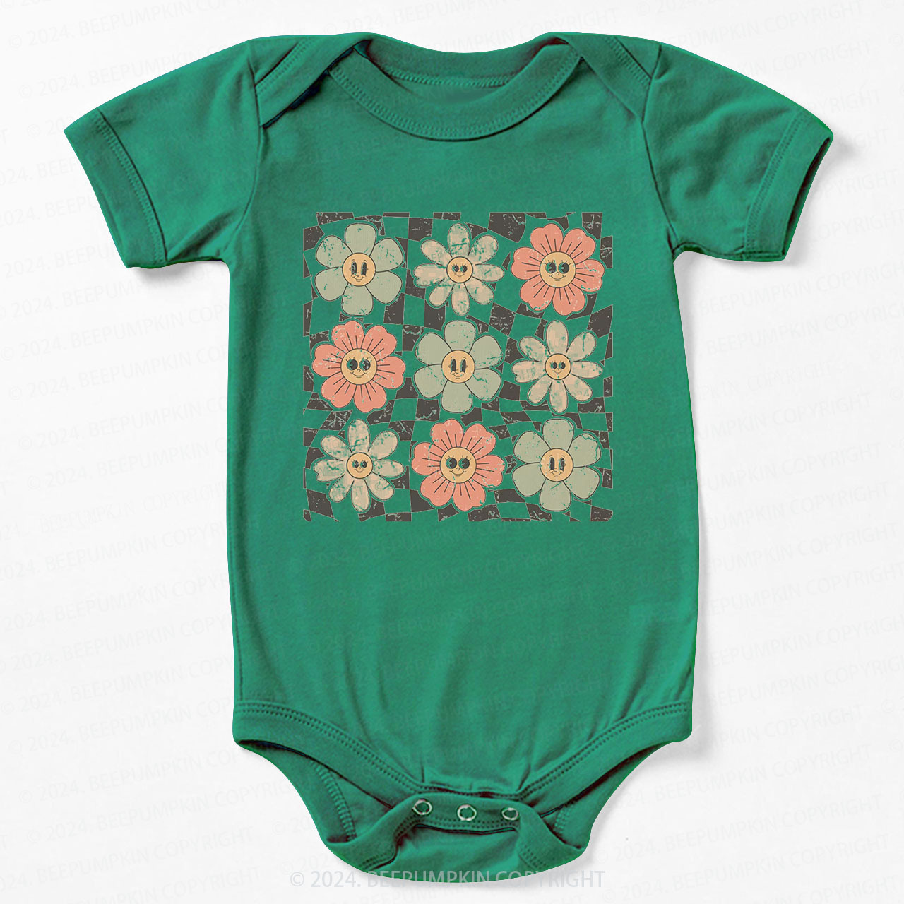Retro Natural Bodysuit For Baby 
