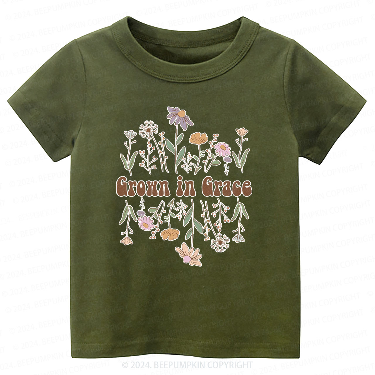Grown In Grace Toddler&Kids Tees 