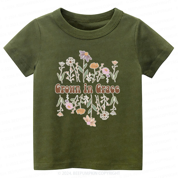 Grown In Grace Toddler&Kids Tees 