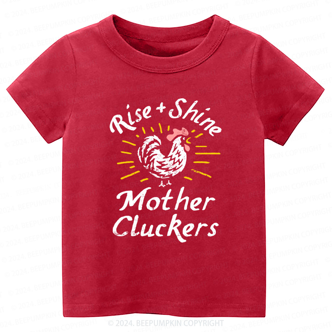 Rise & Shine Mother Cluckers Toddler&Kids Tees
