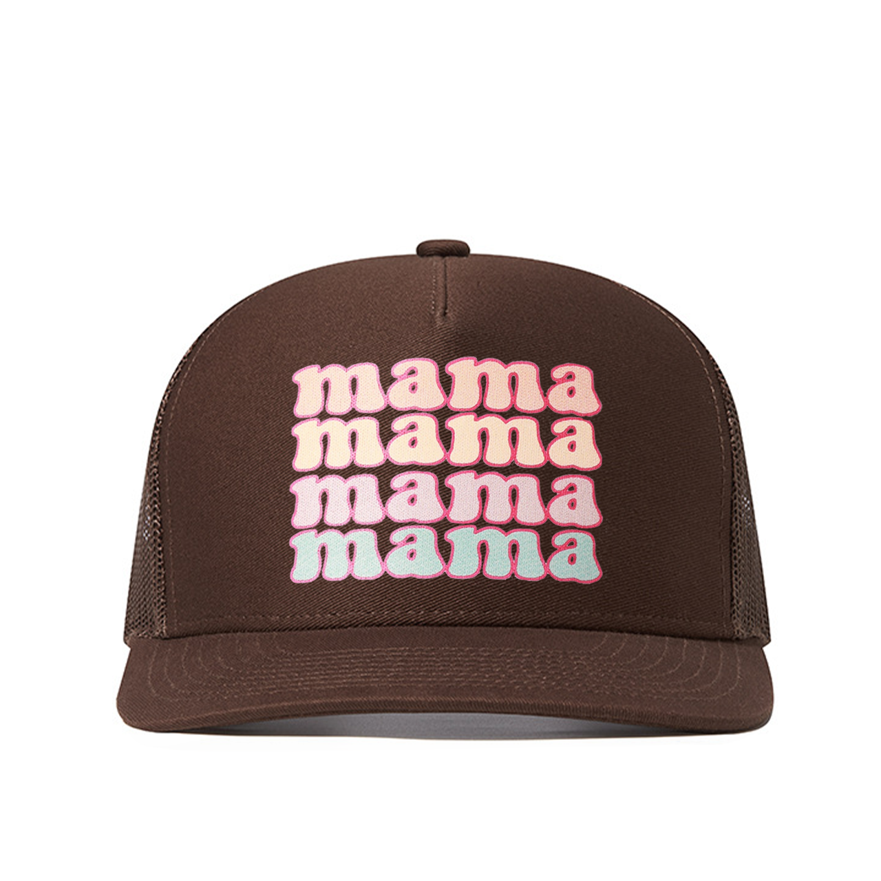 Colorful Prints Mama Trucker Hat
