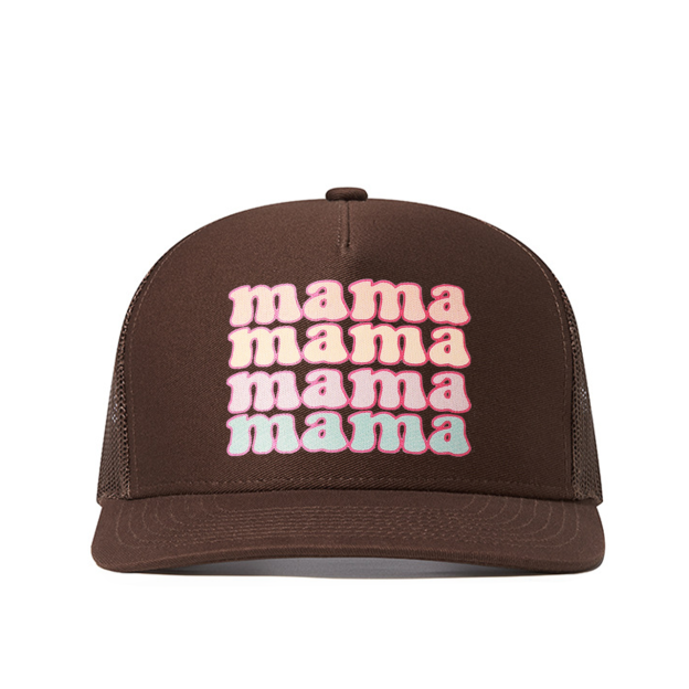 Colorful Prints Mama Trucker Hat