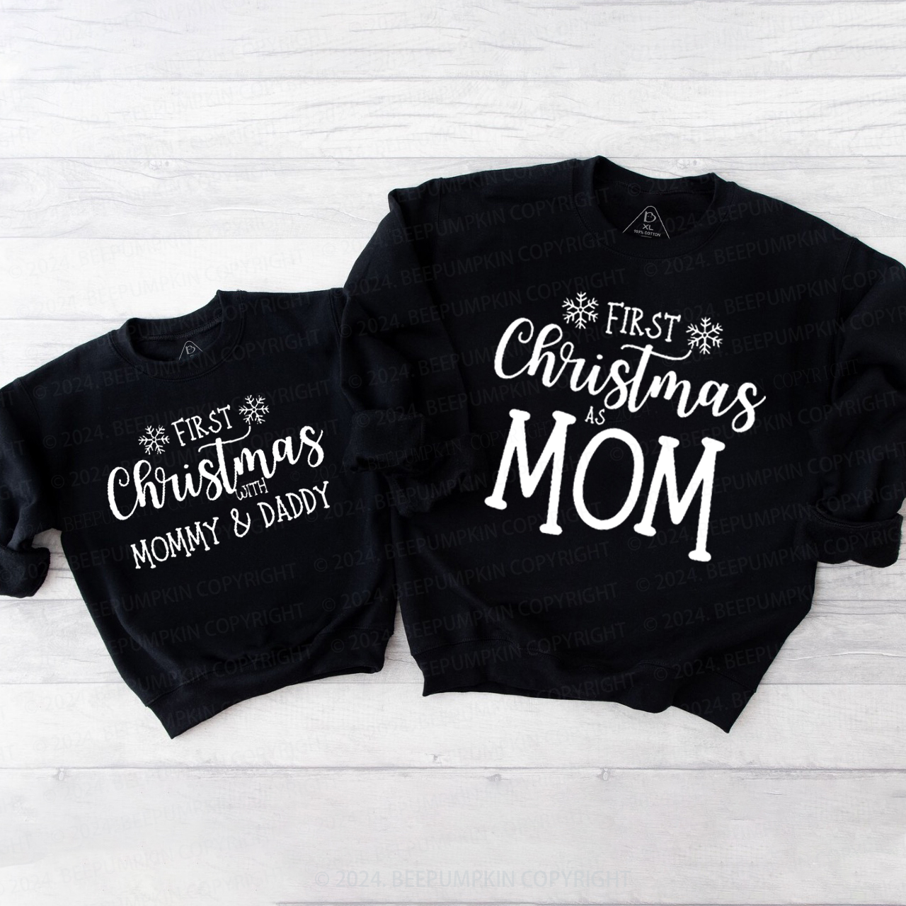 Our First Christmas Family Christmas Sweatshirt