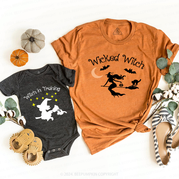 Halloween Wicked Mom&Me Matching Shirt