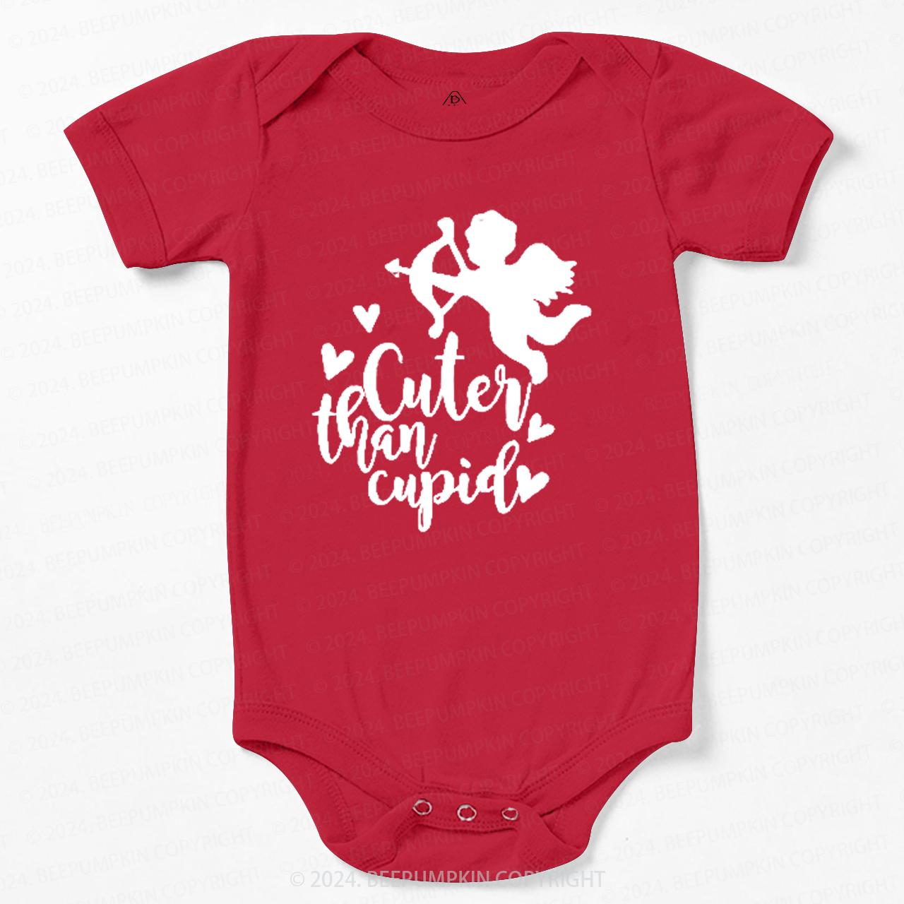 Cuter Than Cupid Valentine Baby Bodysuit