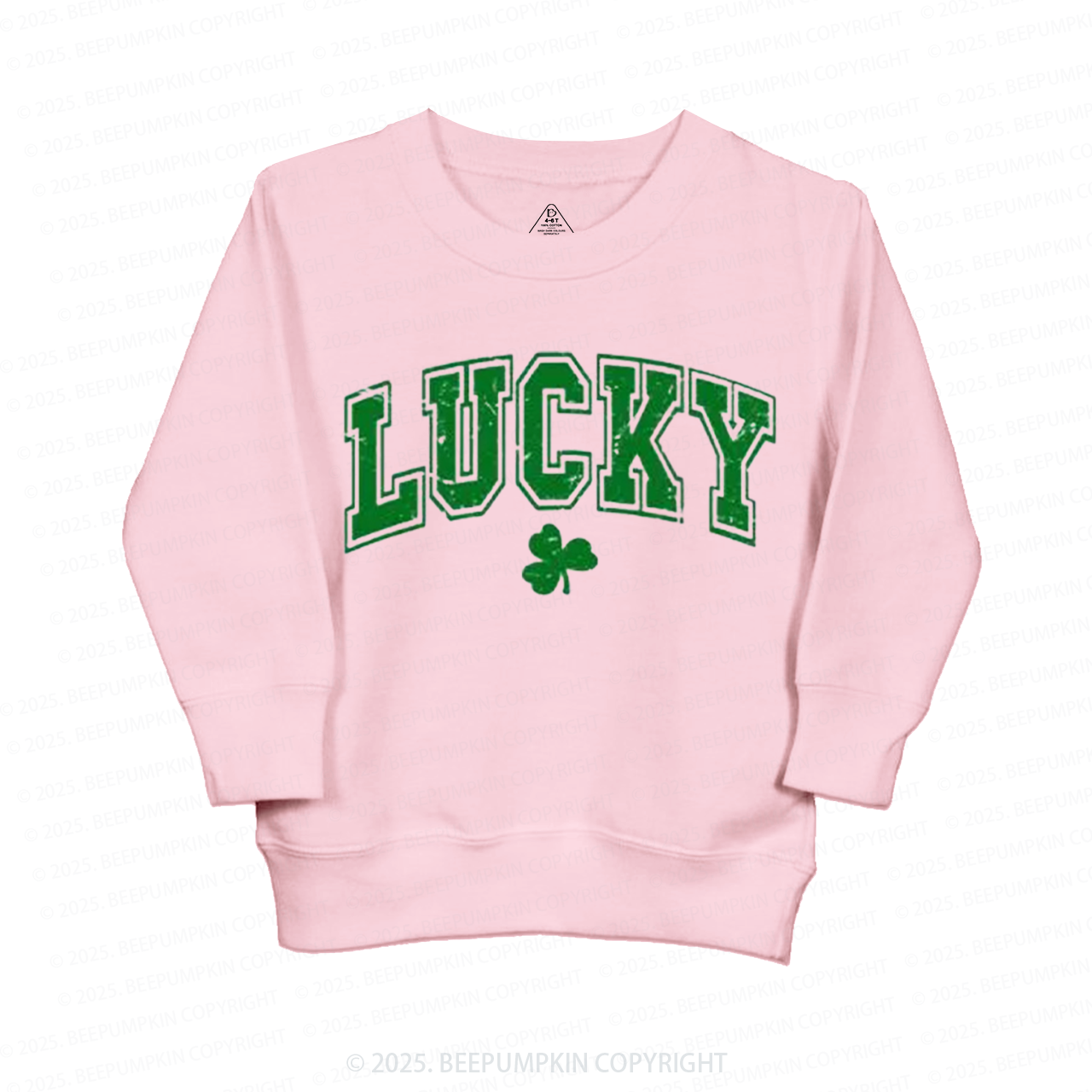 Lucky Shamrock St. Patrick's Day Kid's Sweatshirt