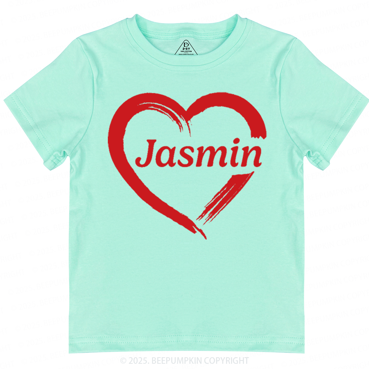 Personalized Name Toddler&Kid's Tees Beepumpkin