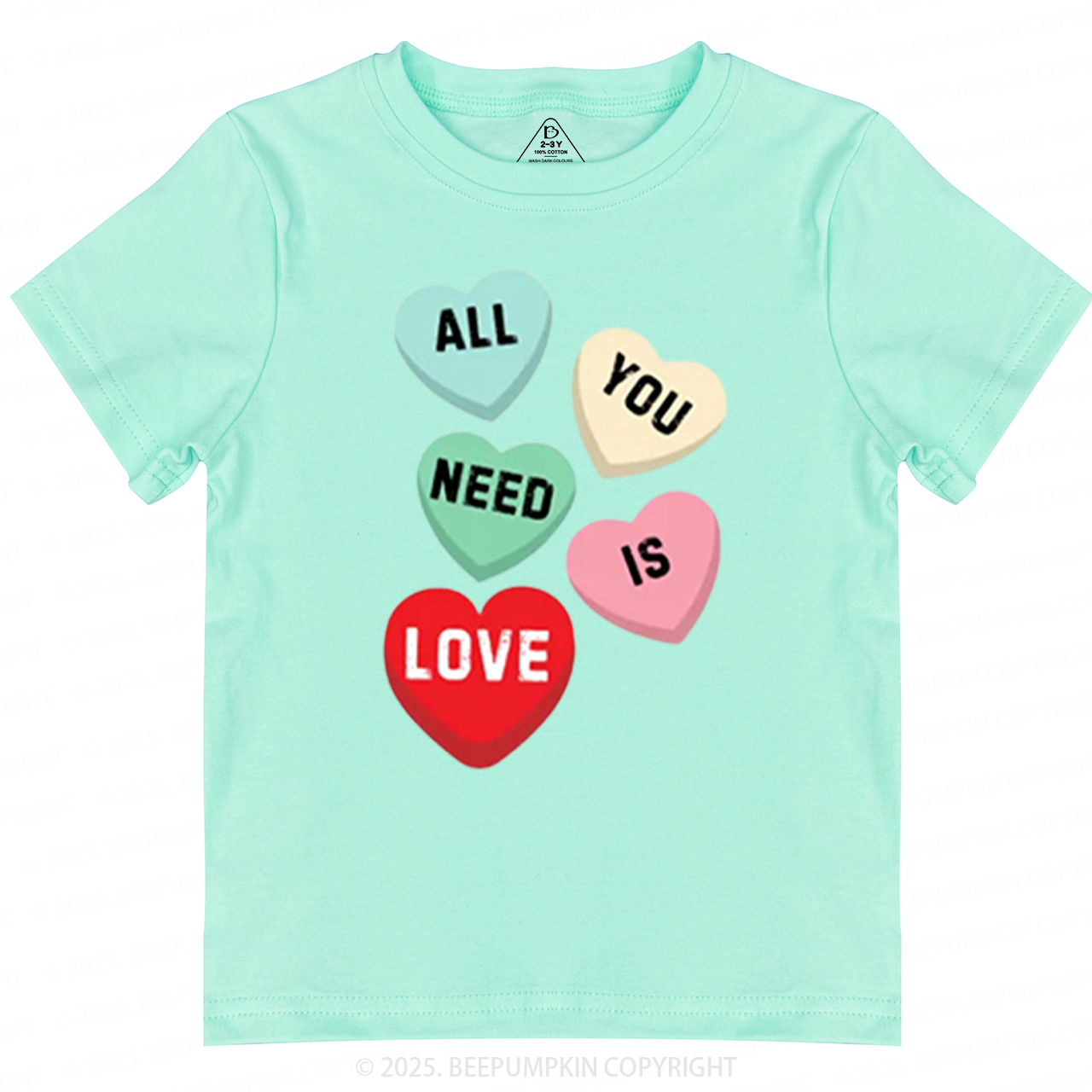 All You Need Is Love Toddler&Kid's Tees Beepumpkin