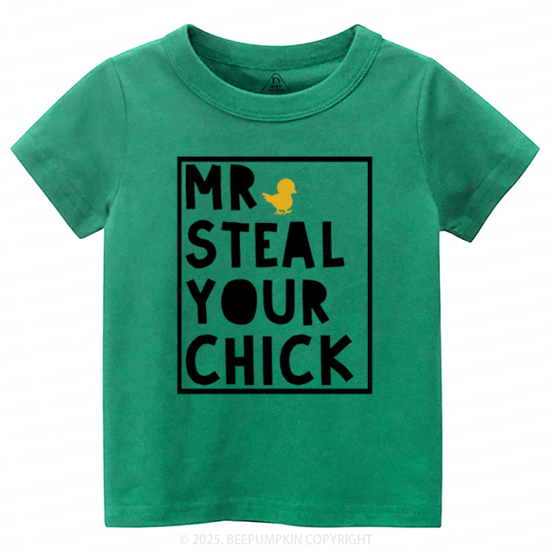 Mr Steal Your Chick Easter Toddler&Kid's Tees Beepumpkin