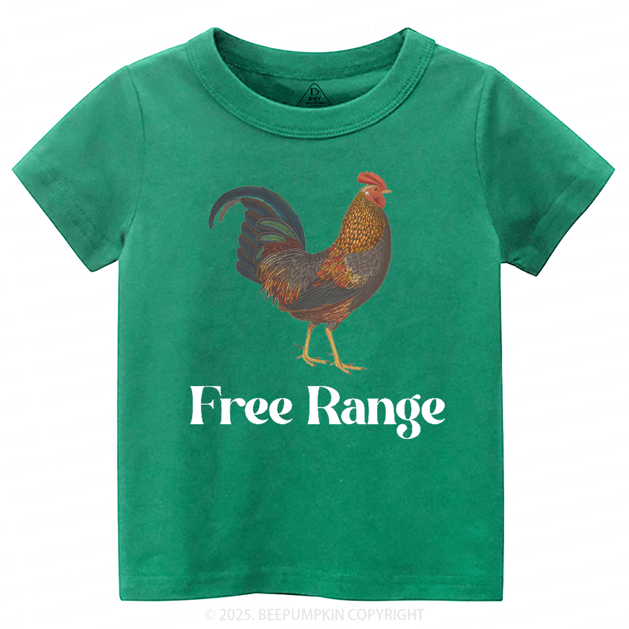 Free Range Chicken Toddler&Kid's Tees Beepumpkin