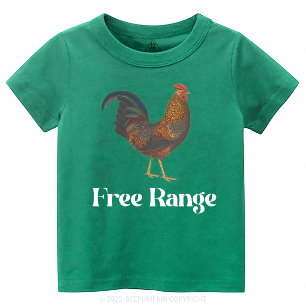 Free Range Chicken Toddler&Kid's Tees Beepumpkin