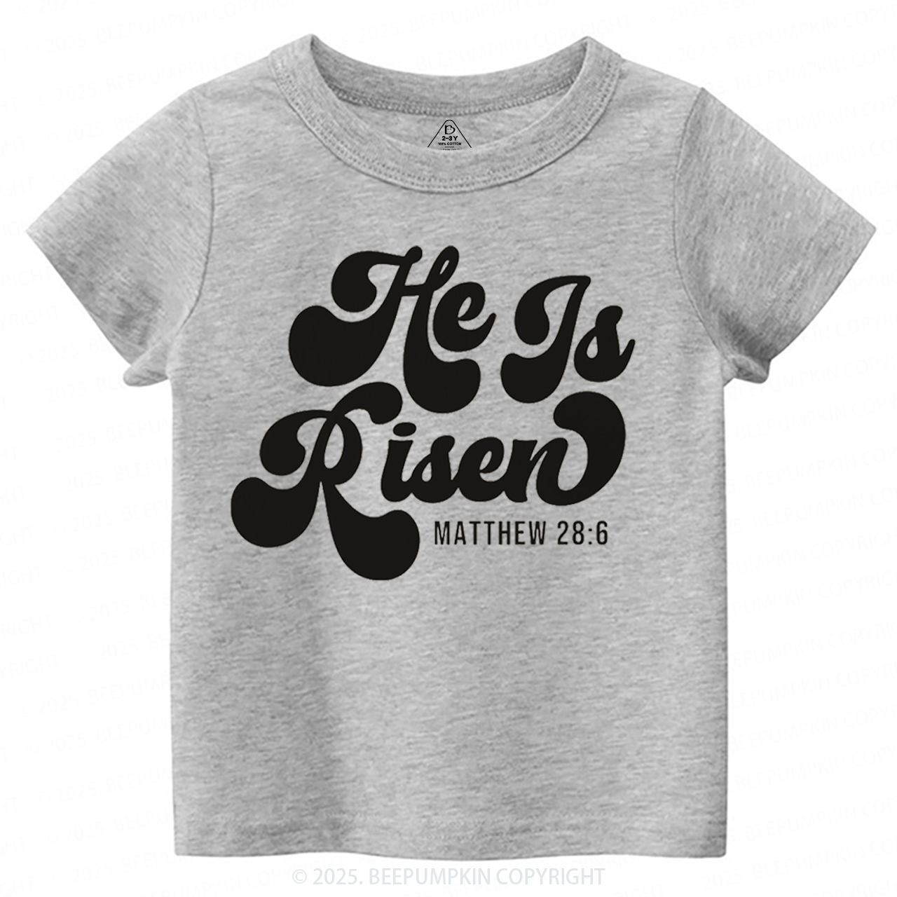 He Is Risen Toddler&Kid's Tees Beepumpkin 3
