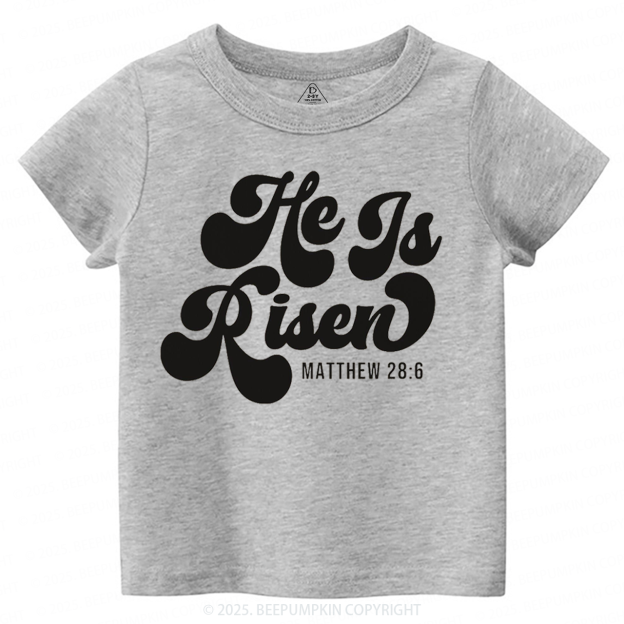 He Is Risen Toddler&Kid's Tees Beepumpkin 3