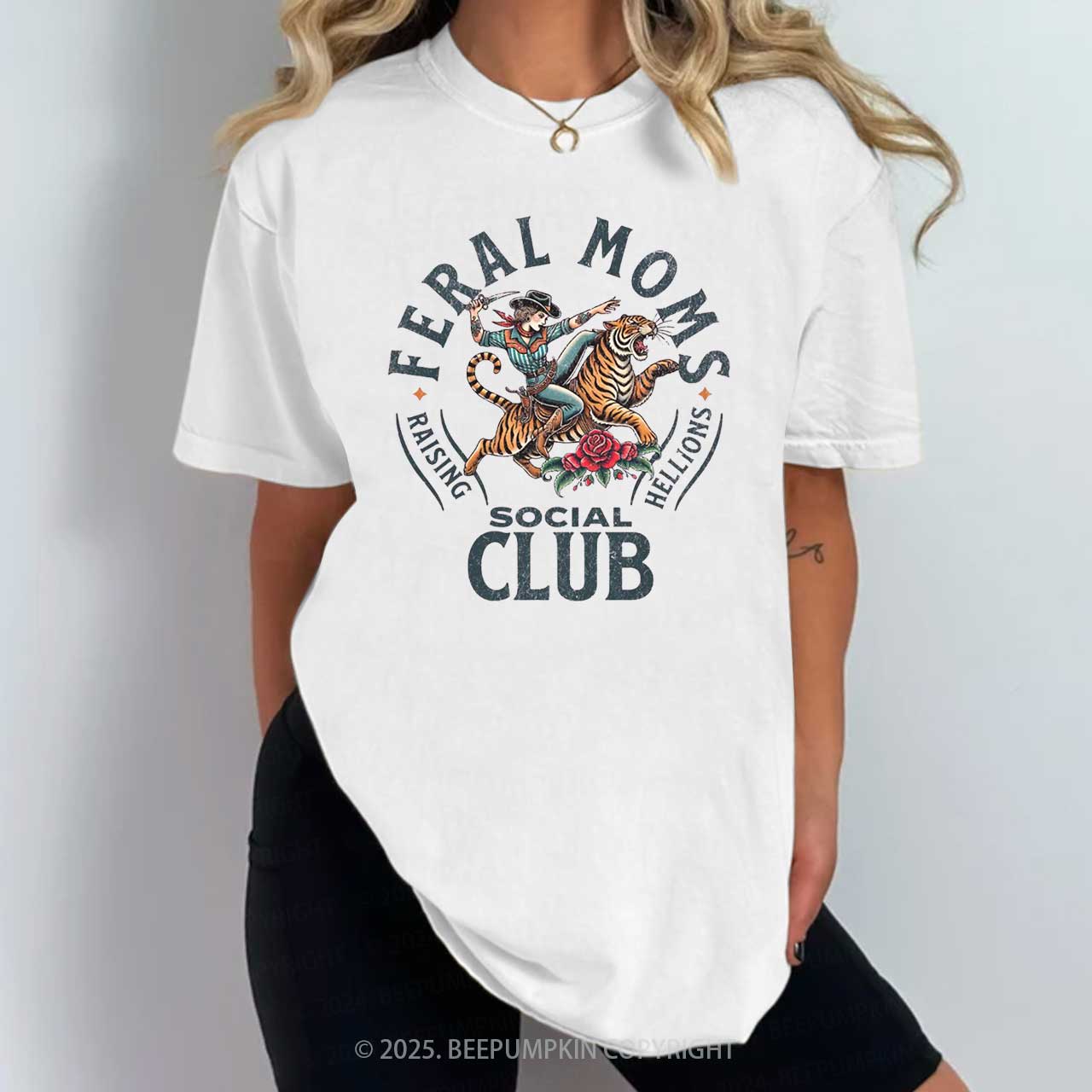 Feral Moms Social Club T-Shirts