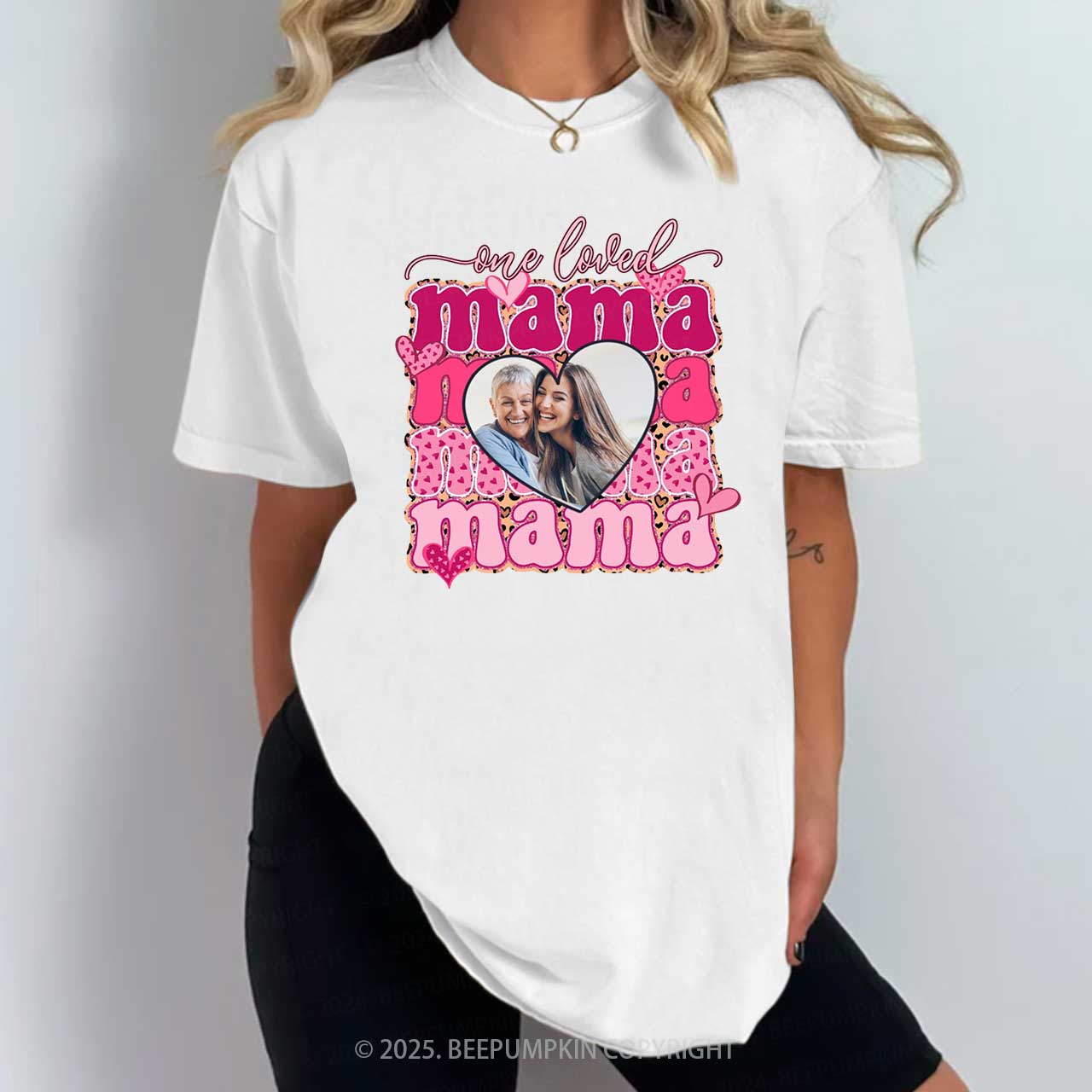 Personalized Photo Mama T-Shirts