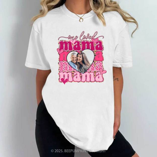 Personalized Photo Mama T-Shirts