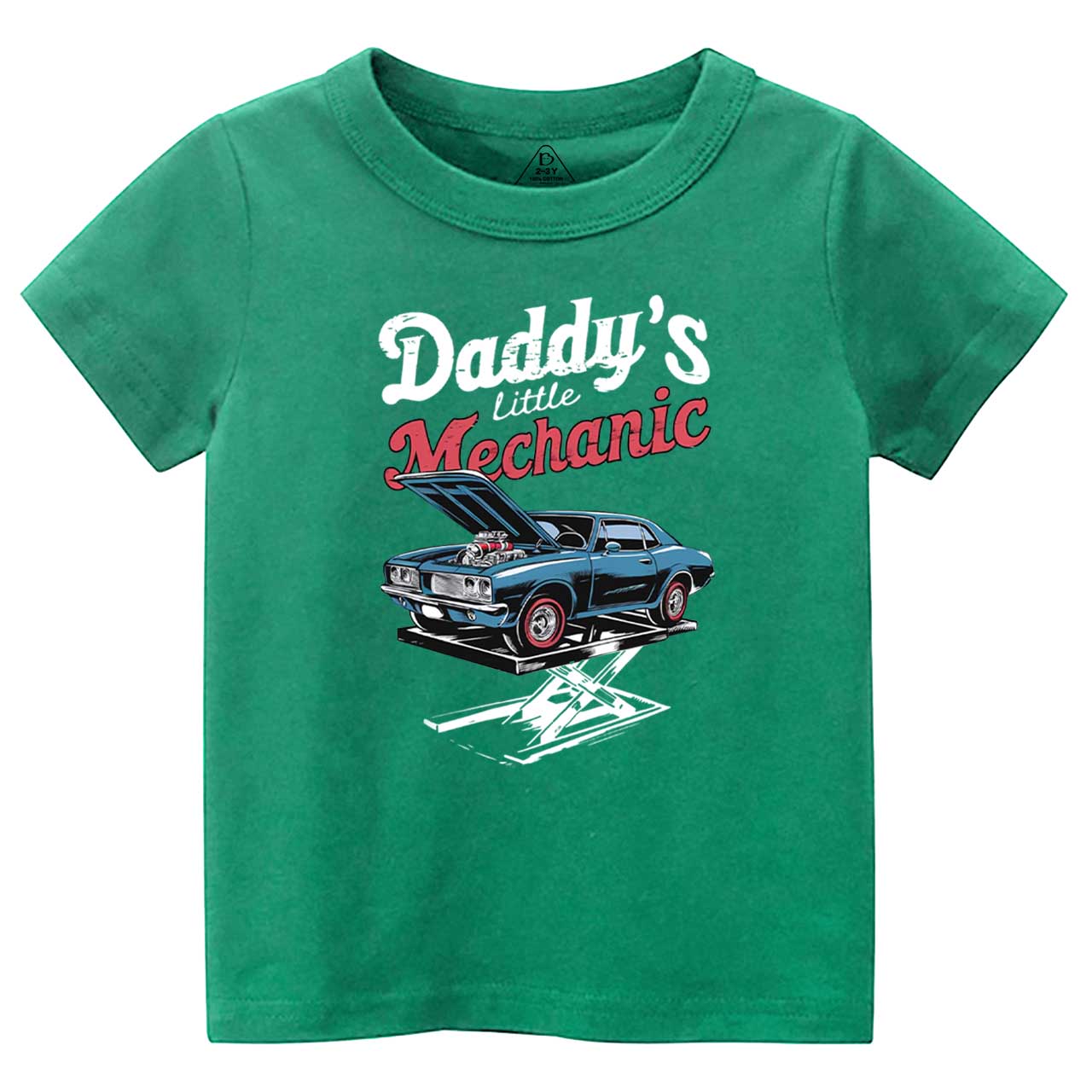 Daddy's Little Mechanic Toddler&Kid's Tees Beepumpkin