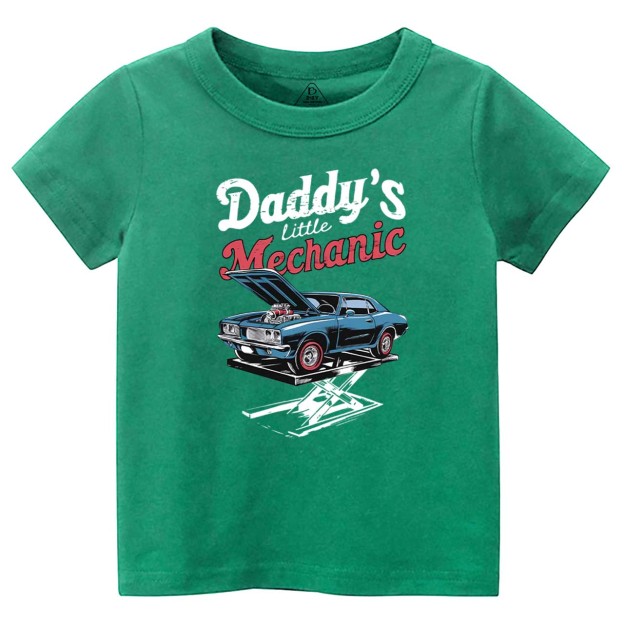 Daddy's Little Mechanic Toddler&Kid's Tees Beepumpkin