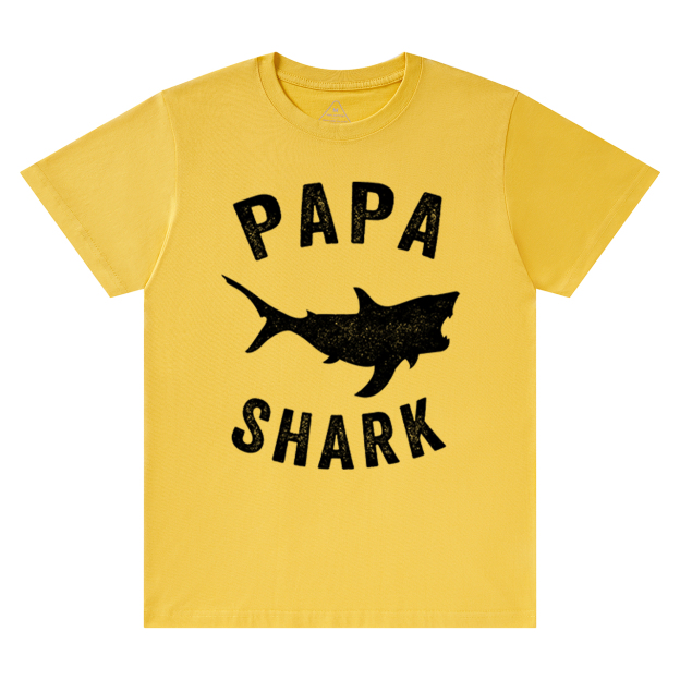 Men's Papa Shark Dad and me T-Shirts
