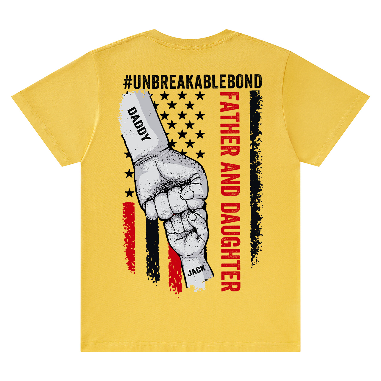  Personalized Unbreakable Bond Dad and me Shirt