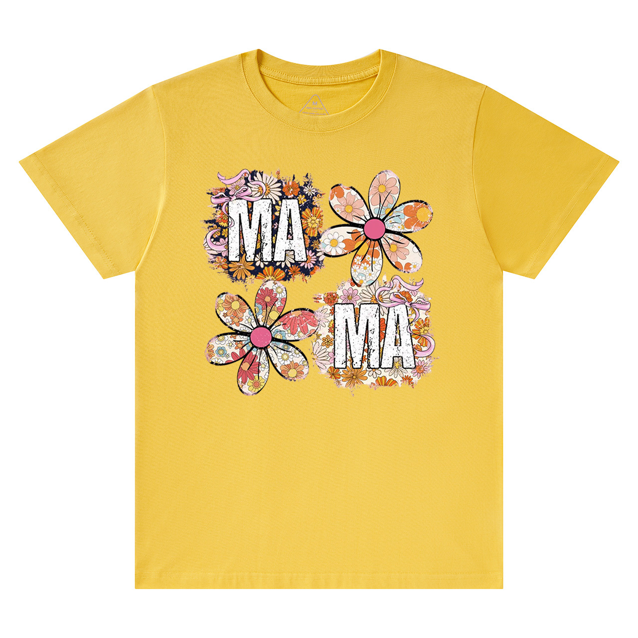 Retro Comfort Colors Floral Mama T-Shirts