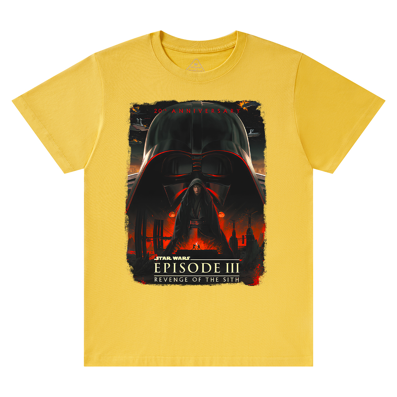 SW Darth Vader Big Face Dad T-shirt