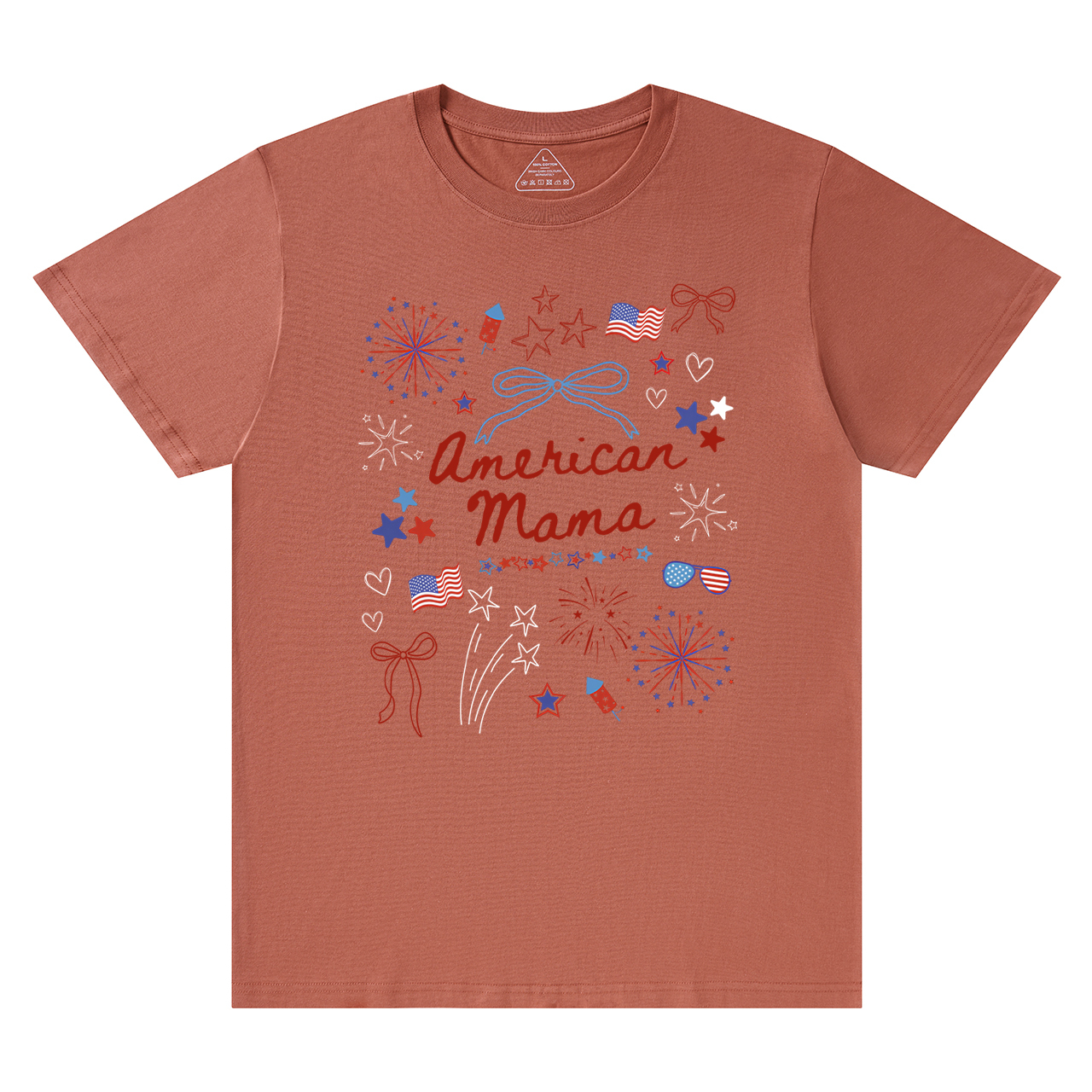 Comfort Colors 4th Of July Mama T-Shirts