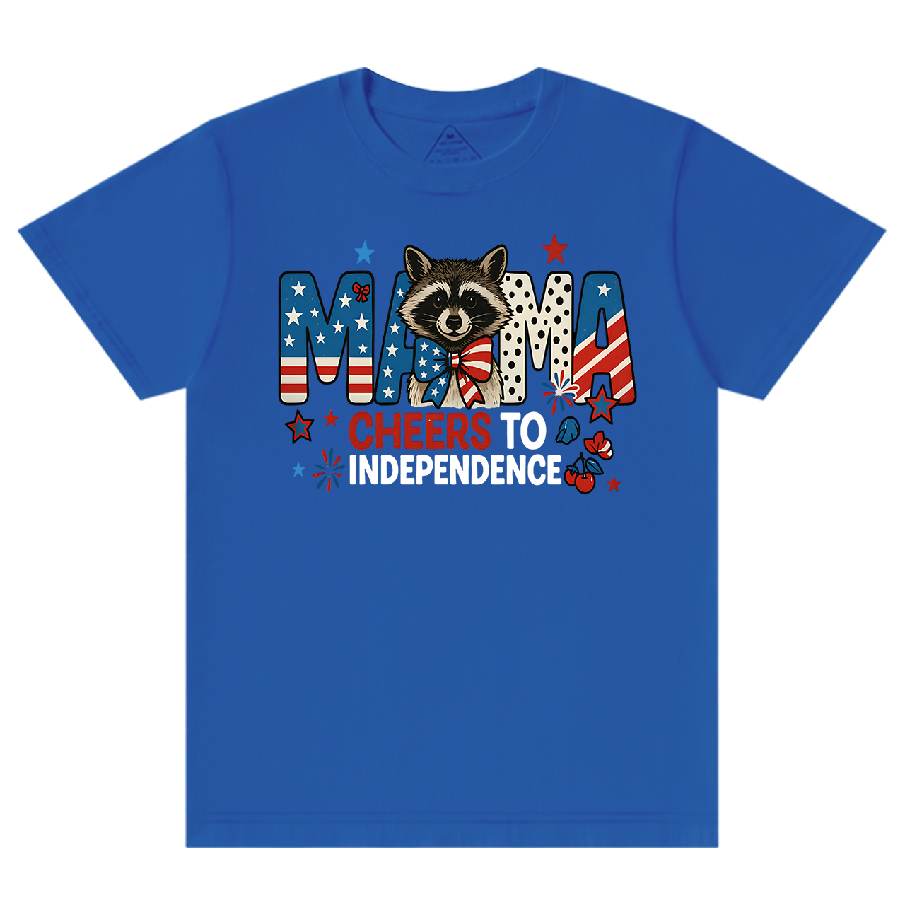 Patriotic Raccoon Mama T-Shirts