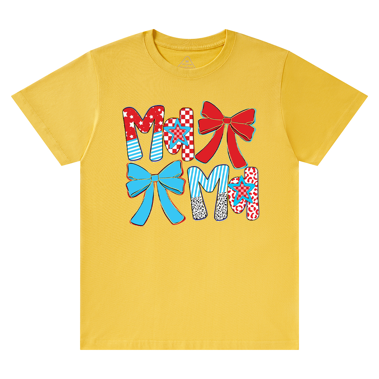 Preppy Patriotic Mama Coquette T-Shirts
