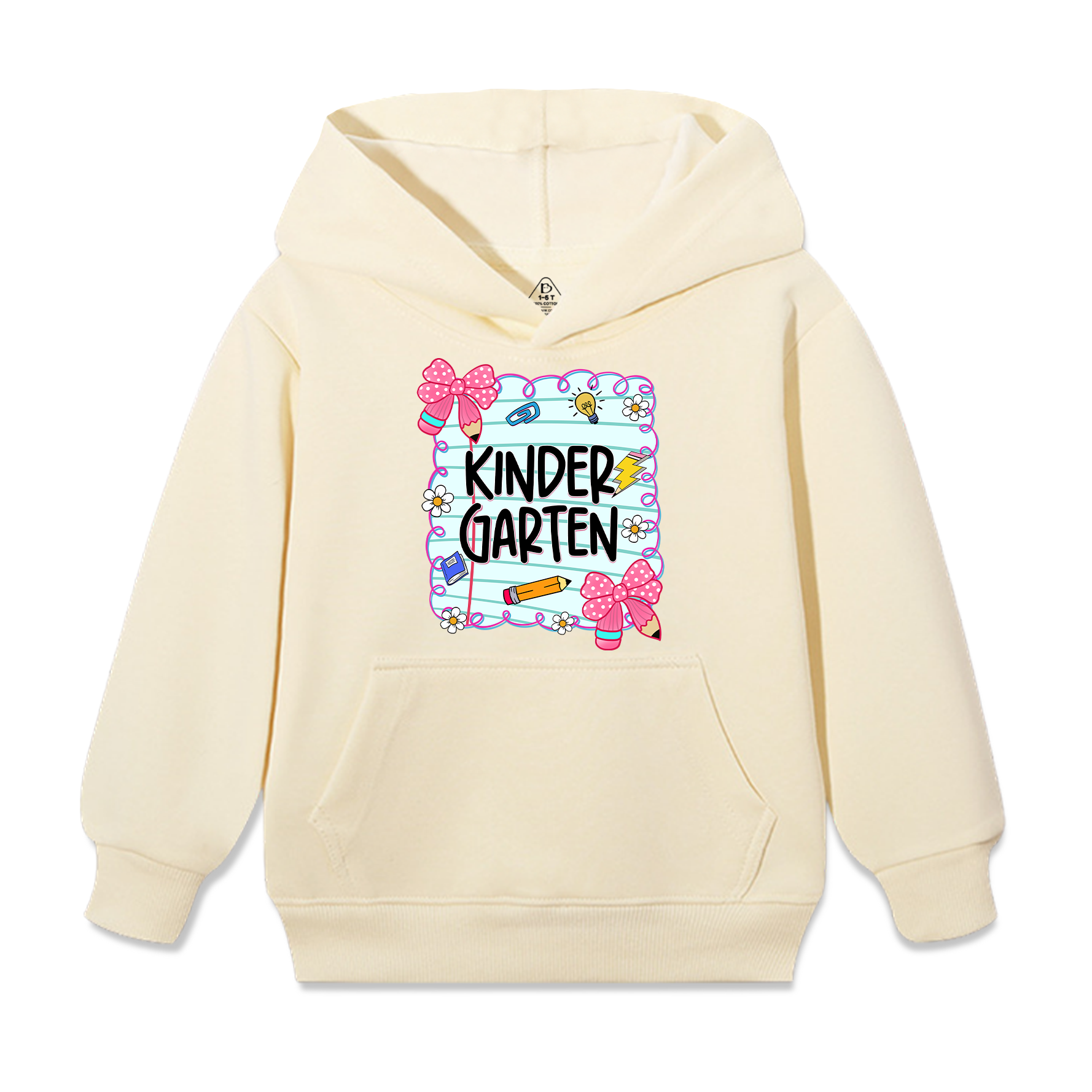 Personalized First Day Of School Kid's Hoodies Beepumpkin