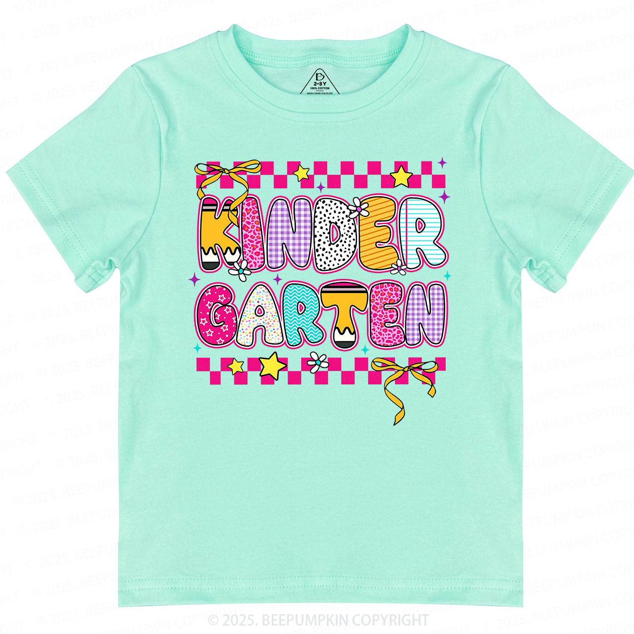 Personalized Back To School Floral Bundle Toddler&Kid's Tees Beepumpkin