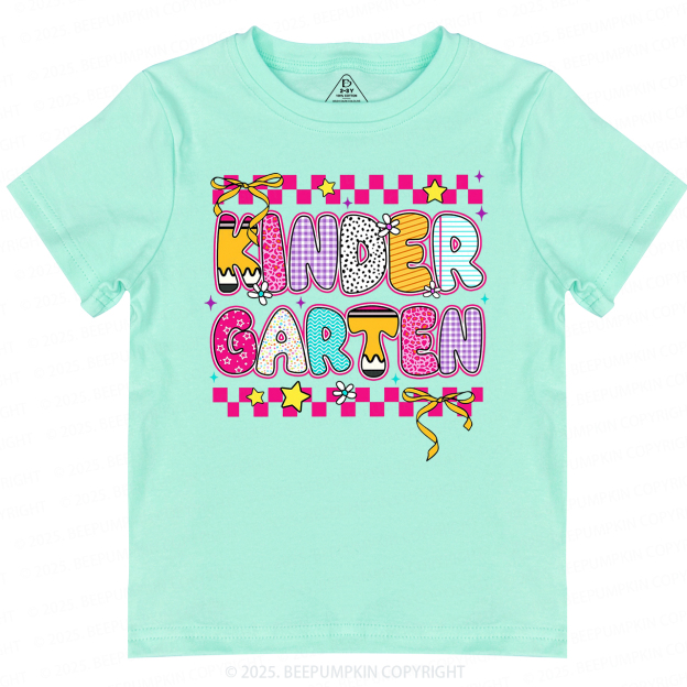 Personalized Back To School Floral Bundle Toddler&Kid's Tees Beepumpkin