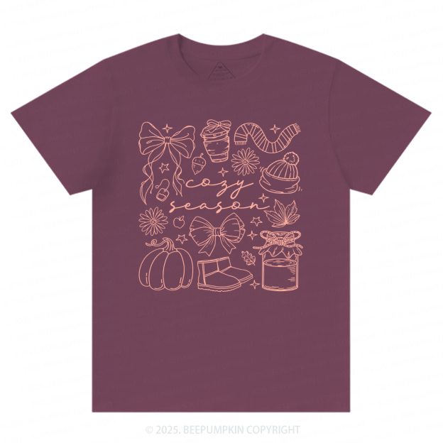 Cozy Season Mama T-Shirts