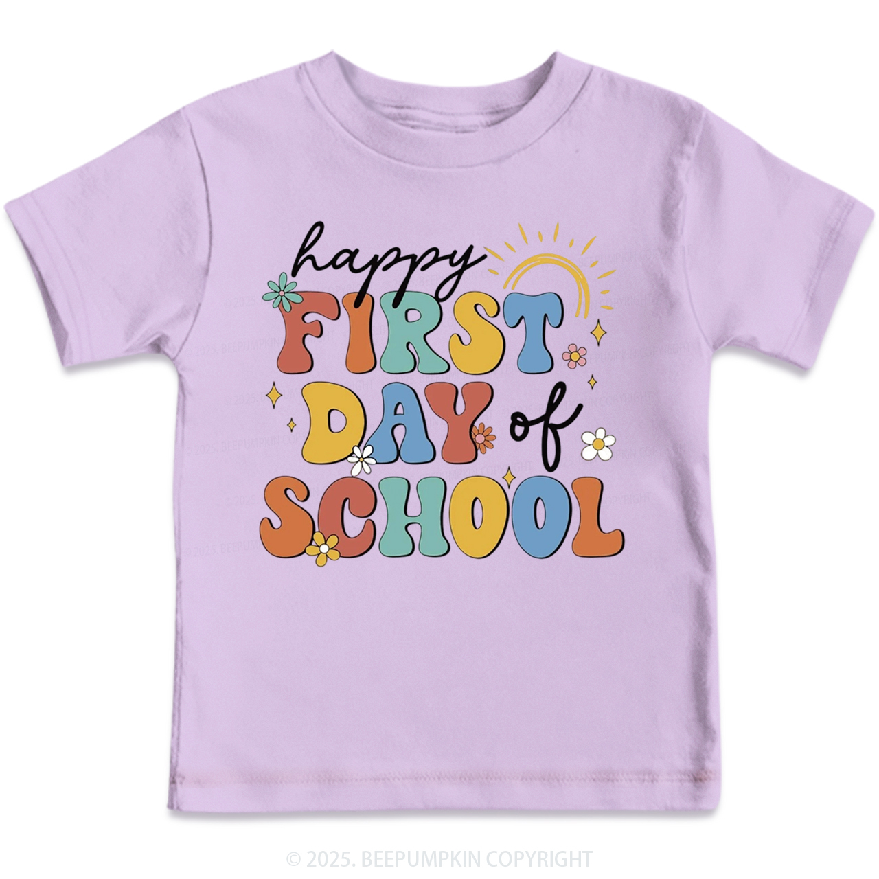 Happy First Day Of School Toddler&Kid's Tees Beepumpkin