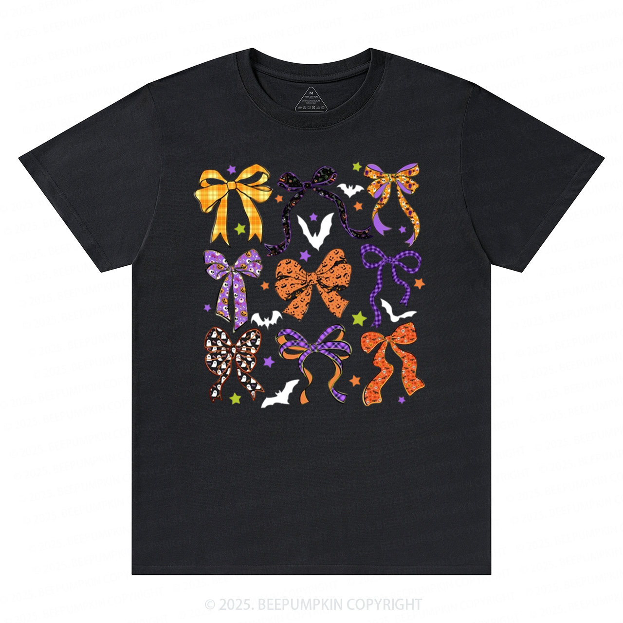 Coquette Bow Halloween T-Shirts Beepumpkin 