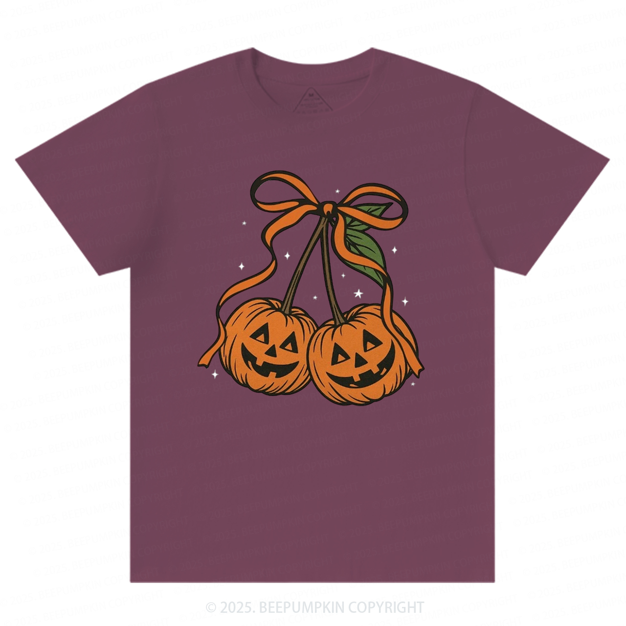 Pumpkin Face Halloween T-Shirts Beepumpkin 