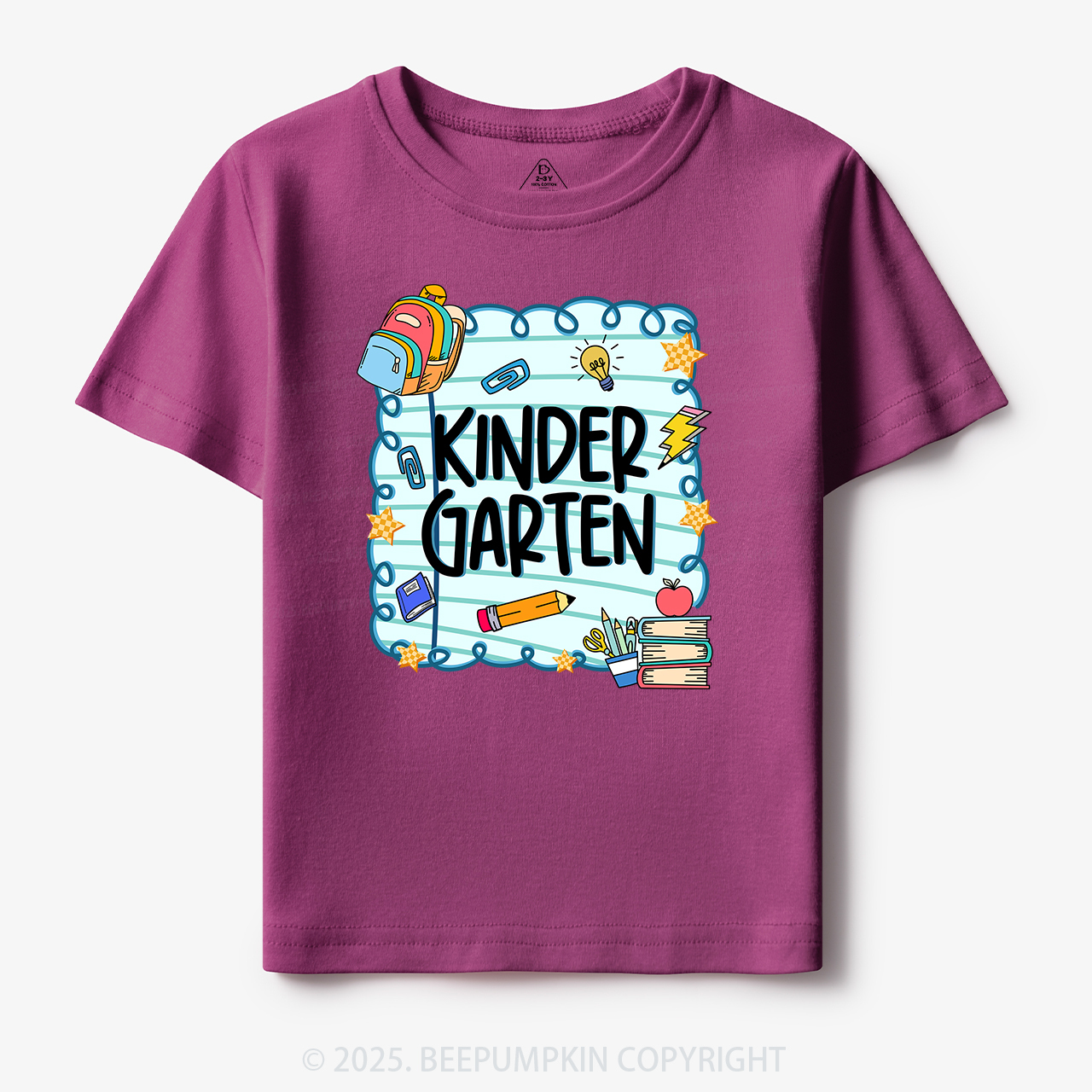 Personalized First Day Of School Toddler&Kid's Tees Beepumpkin