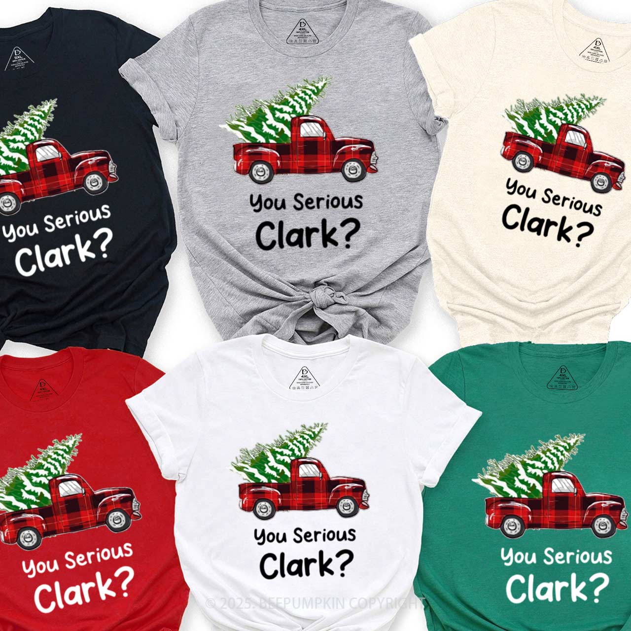 You Serious Clark? Family Matching T-Shirts Beepumpkin
