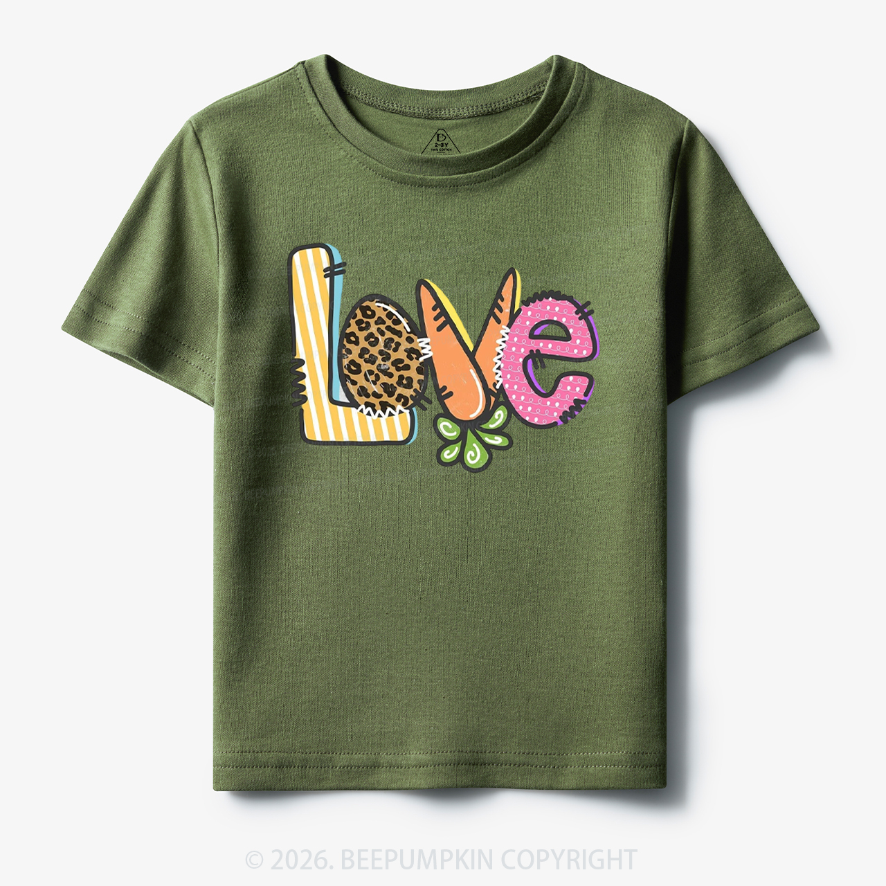 Easter Carrot Love Toddler&Kid's Tees