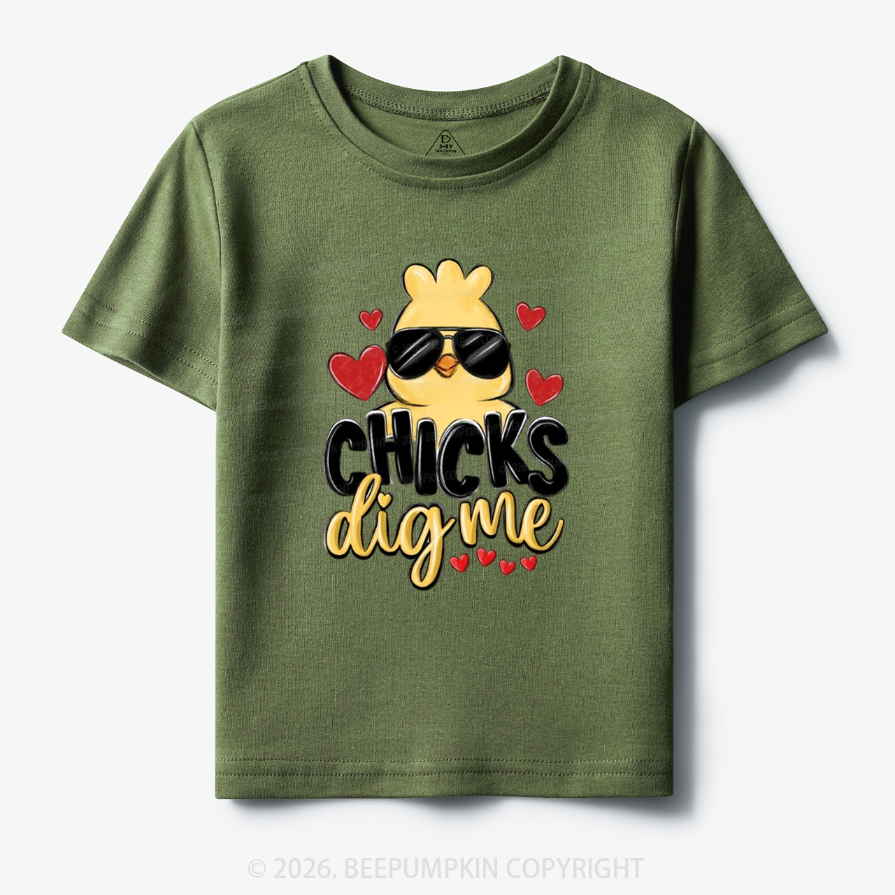 Chicks Dig Me Easter Toddler&Kid's Tees