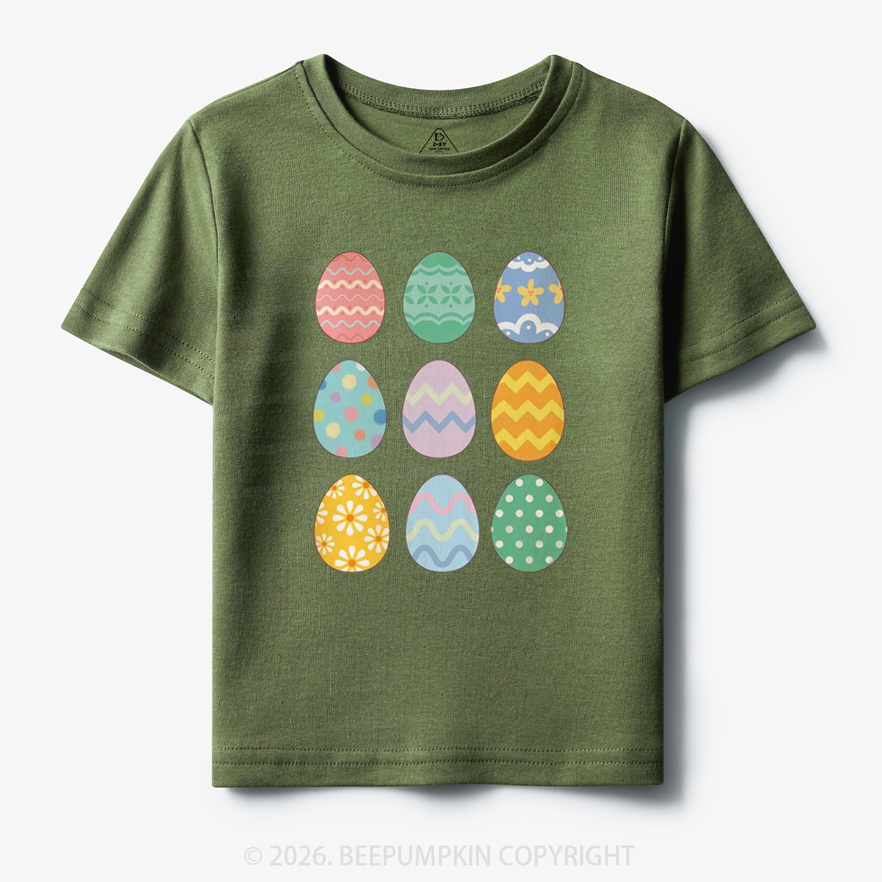 Cute Pastel Easter Egg Toddler&Kid's Tees