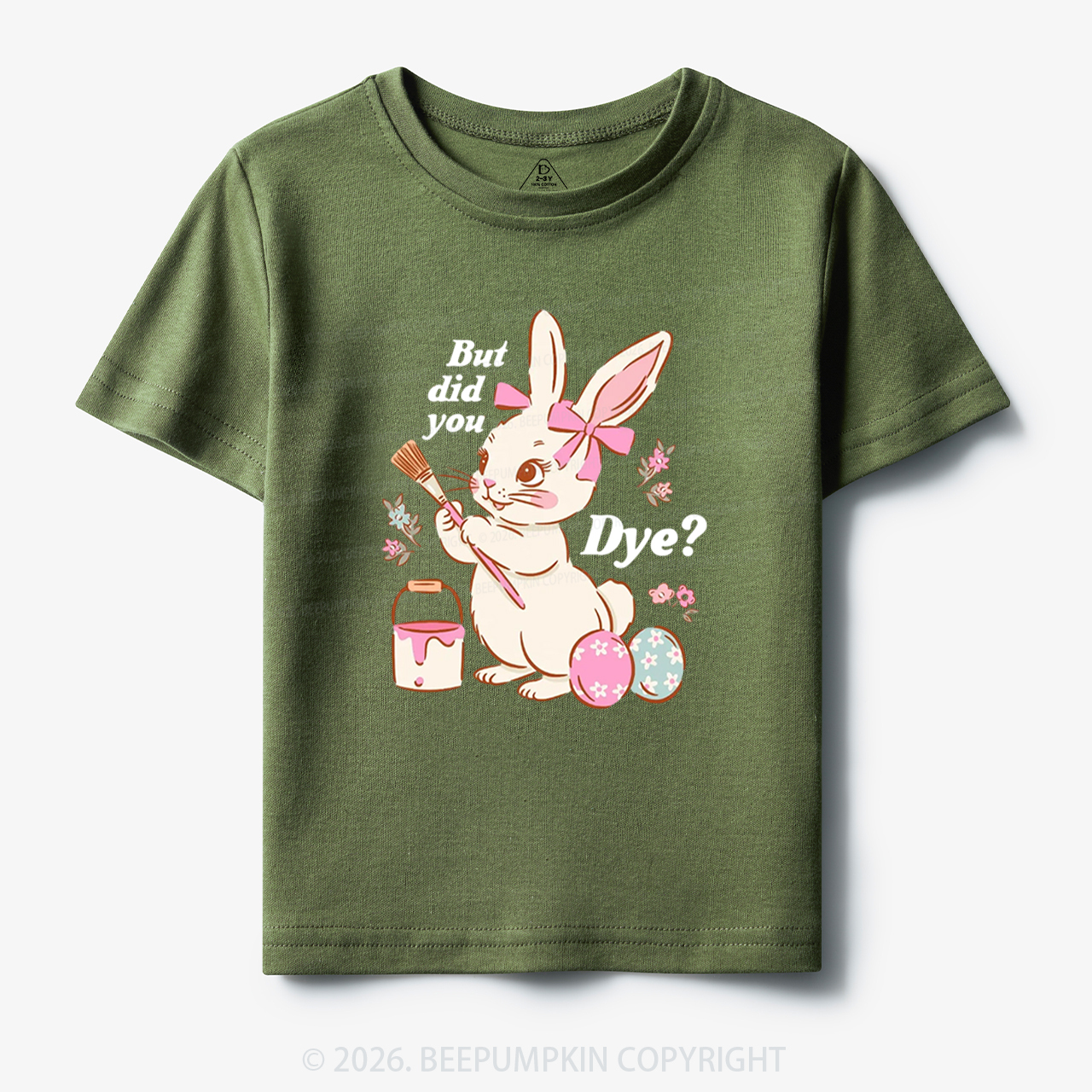 But Did You Dye Easter Rabbit Toddler&Kid's Tees