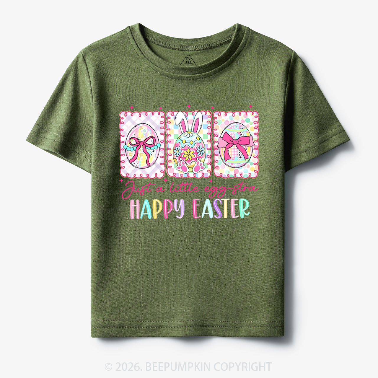 Just A Little Egg Star Easter Toddler&Kid's Tees