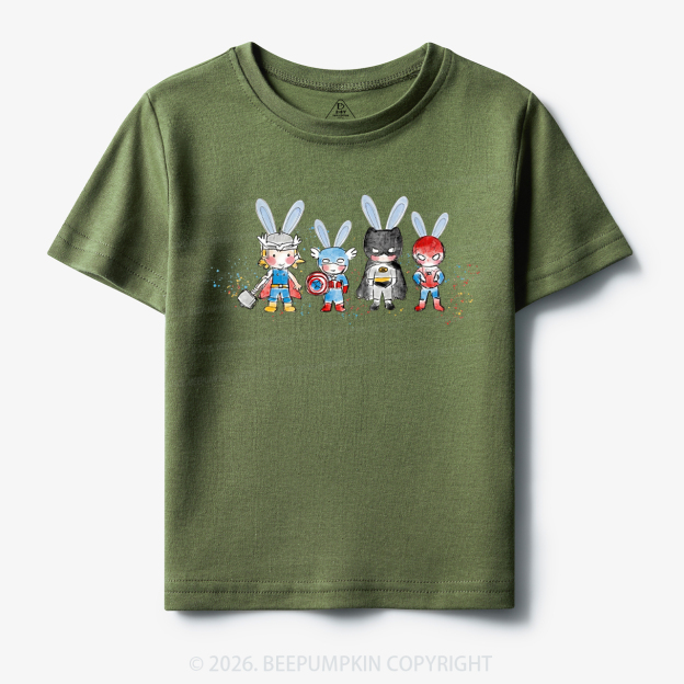 Easter Cute Cartoon Bunny Toddler&Kid's Tees