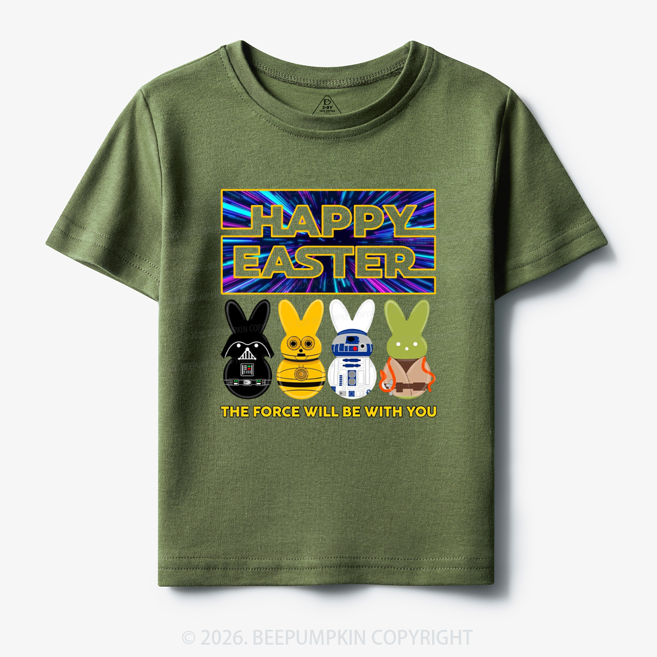 Cosmic Rabbit Easter Toddler&Kid's Tees