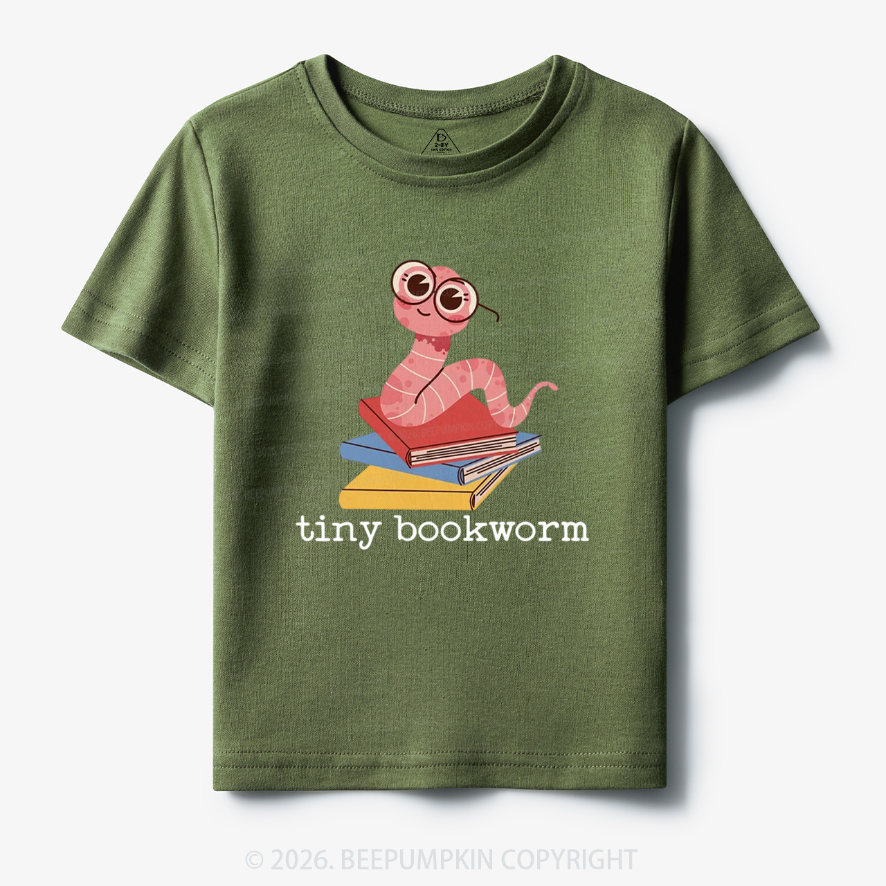 Tiny Bookworm Infant Vintage Toddler&Kid's Tees