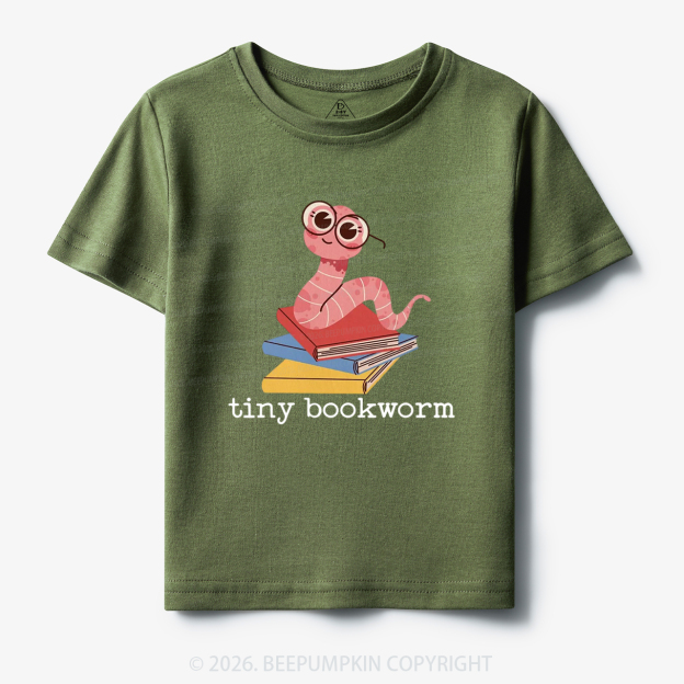 Tiny Bookworm Infant Vintage Toddler&Kid's Tees