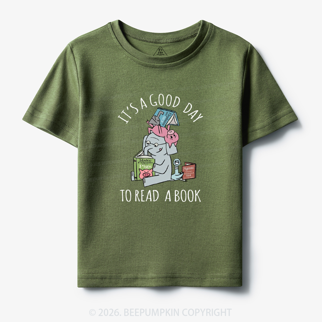 It's A Good Day To Read A Book Toddler&Kid's Tees