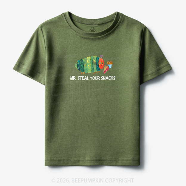 Mr Steal Your Snacks Toddler&Kid's Tees