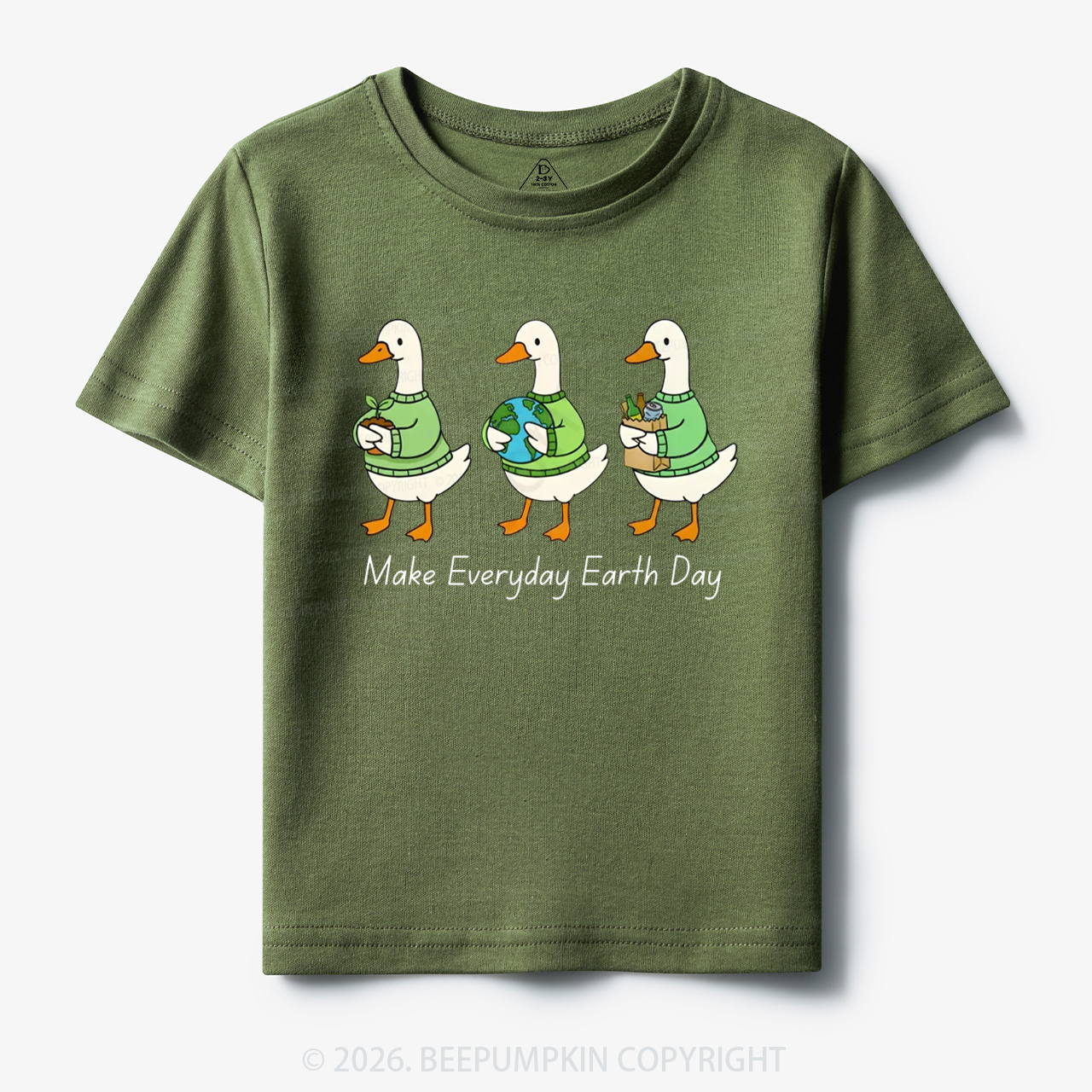 Make Everyday Earth Day Silly Goose Toddler&Kid's Tees